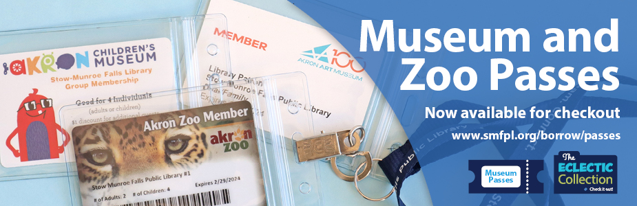 Museum and  Zoo Passes are now available for checkout at www.smfpl.org/borrow/passes